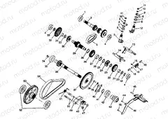 GEARCASE (Internal Components) - W98CH50A(C)(D)(E)(F) (4950135013d003) | GEARCASE (Internal Components) - W98CH50A(C)(D)(E)(F) (4950135013d003)