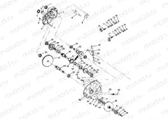 GEARCASE Magnum 4X4 W968144 and Swedish Magnum 4X4 S968144 (4936053605C009) | GEARCASE Magnum 4X4 W968144 and Swedish Magnum 4X4 S968144 (4936053605C009)