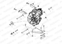 GEARCASE MOUNTING - A00AA32AB (4960076007C006) | GEARCASE MOUNTING - A00AA32AB (4960076007C006)