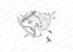 GEARCASE MOUNTING - A01CG38CA (4963916391C009) | GEARCASE MOUNTING - A01CG38CA (4963916391C009)