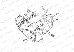 GEARCASE MOUNTING - A02BG38CA (4974677467D06) | GEARCASE MOUNTING - A02BG38CA (4974677467D06)