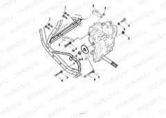 GEARCASE MOUNTING - A02BG50AA/AC (4970027002B11) | GEARCASE MOUNTING - A02BG50AA/AC (4970027002B11)