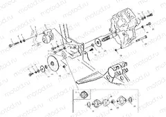 GEARCASE/BRAKE and CHAIN COVER MOUNTING - A99CC28CA (4949484948c006) | GEARCASE/BRAKE and CHAIN COVER MOUNTING - A99CC28CA (4949484948c006)