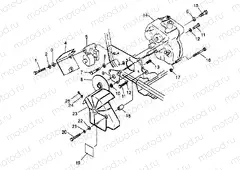 GEARCASE/BRAKE MOUNTING 2X4 300 W957530 (4930053005B014) | GEARCASE/BRAKE MOUNTING 2X4 300 W957530 (4930053005B014)
