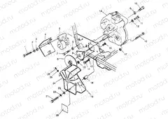 GEARCASE/BRAKE MOUNTING 2x4 400L W947540 (4926752675B013) | GEARCASE/BRAKE MOUNTING 2x4 400L W947540 (4926752675B013)