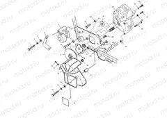 GEARCASE/BRAKE MOUNTING - W98AA25C (4945314531B013) | GEARCASE/BRAKE MOUNTING - W98AA25C (4945314531B013)