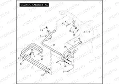 GUARDS, SADDLEBAG