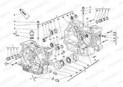 HALF CRANKCASES