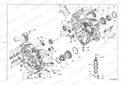 HALF-CRANKCASES PAIR [MOD:DVL1260]