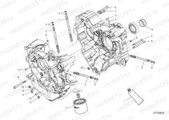 HALF-CRANKCASES PAIR [MOD:DVL1260S]