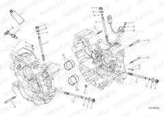 HALF-CRANKCASES PAIR [MOD:HYM939SP]