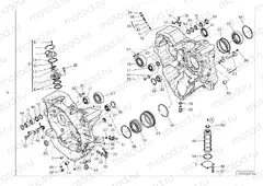 HALF-CRANKCASES PAIR [MOD:MS1260S]