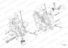 HALF-CRANKCASES PAIR [MOD:SCR800CR]