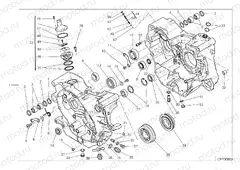 HALF-CRANKCASES PAIR [MOD:SCR800UM]