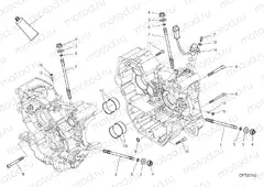 HALF-CRANKCASES PAIR [MOD:SS 939]
