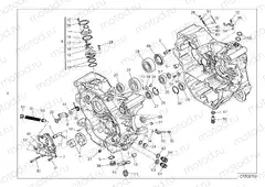 HALF-CRANKCASES PAIR [MOD:SS 939 S]
