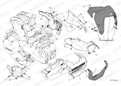 HALF FAIRING [MOD:M 1200]