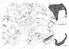 HALF FAIRING [MOD:M 1200S]
