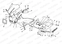 HALF FAIRING » PLASTICS
