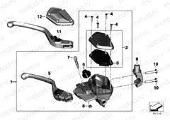 HANDBRAKE LEVER