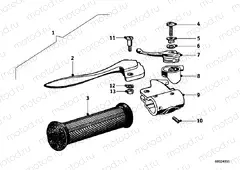 Handle unit left
