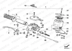 Handle unit, right