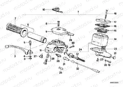 Handle unit, right