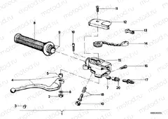 Handle unit, right