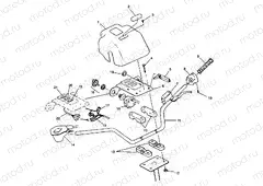 HANDLEBAR (300) XPRESS 300 W969530 (4935923592B009) | HANDLEBAR (300) XPRESS 300 W969530 (4935923592B009)