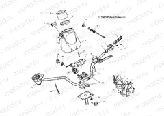 HANDLEBAR - A04CB32AA/FC (4986188618C01) | HANDLEBAR - A04CB32AA/FC (4986188618C01)