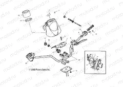 HANDLEBAR - A04CD32AA/AB/AC/FB (4986268626C01) | HANDLEBAR - A04CD32AA/AB/AC/FB (4986268626C01)