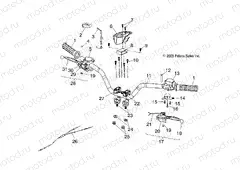 HANDLEBAR - A04KA09CA/CB (4991329132B11) | HANDLEBAR - A04KA09CA/CB (4991329132B11)