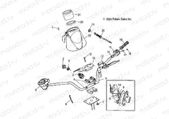 HANDLEBAR - A05JD32AA (4995169516C05) | HANDLEBAR - A05JD32AA (4995169516C05)