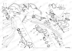 HANDLEBAR AND CONTROLS [MOD:HYP STR;XST:AUS,EUR,FRA,JAP,TWN]