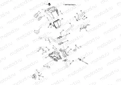 HANDLEBAR and HEADLIGHT POD - A05MH68AP (4999609960C03) | HANDLEBAR and HEADLIGHT POD - A05MH68AP (4999609960C03)