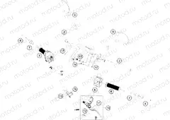HANDLEBAR, CONTROLS|Frame|02