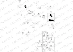 HANDLEBAR, CONTROLS|Frame|02