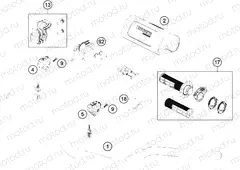 HANDLEBAR, CONTROLS|Frame|02