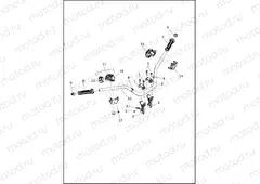 HANDLEBAR, HAND GRIPS, HAND CONTROLS