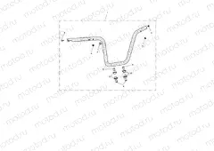 Handlebar, High, Chrome