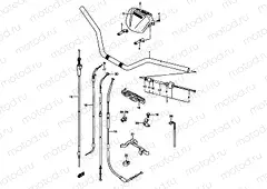 HANDLEBAR (MODEL K5/K6/K7)
