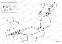 HANDLEBAR [MOD:SCR800DK]
