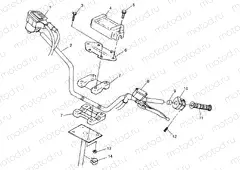 HANDLEBAR Trail Blazer W98BA25C (4945464546B005) | HANDLEBAR Trail Blazer W98BA25C (4945464546B005)