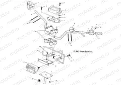 HANDLEBAR/HEADLIGHT - A04BG50AA/FA (4986228622B06) | HANDLEBAR/HEADLIGHT - A04BG50AA/FA (4986228622B06)