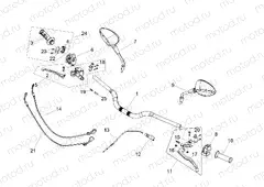 Handlevar and controls