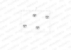 Head Bolt Cover Kit, Clr