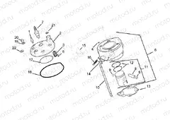 Head - piston
