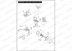 HEADLAMP - 883L/N/R, 1200L/N/X, XR1200X