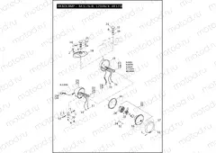 HEADLAMP - 883L/N/R, 1200N/X, XR1200X