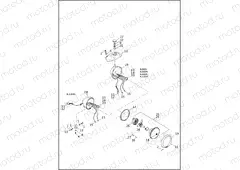 HEADLAMP - 883L/N/R, 1200T/X